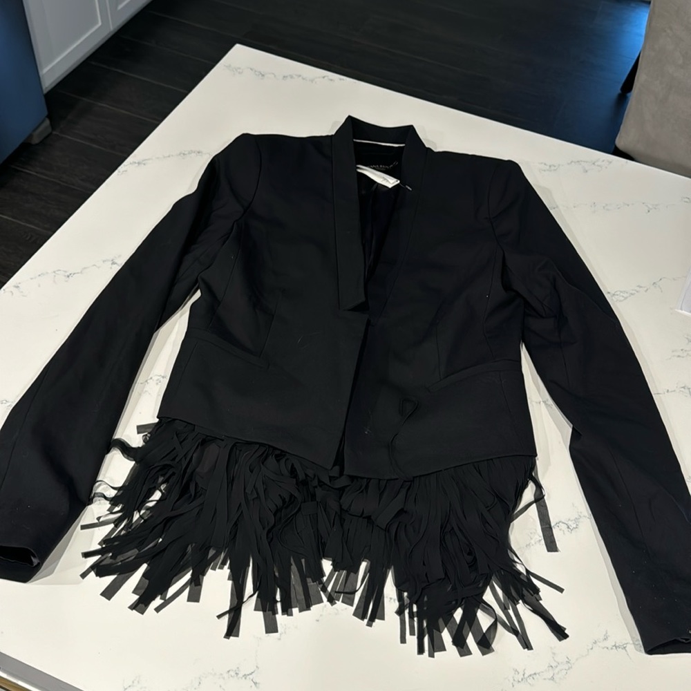 Brand new banana republic with fringe on bottom